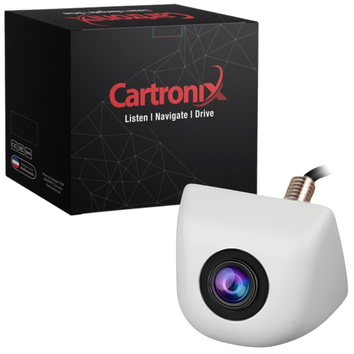 Cartronix RV-360 PRO compacte oem-look opbouwcamera achteruitrijcamera