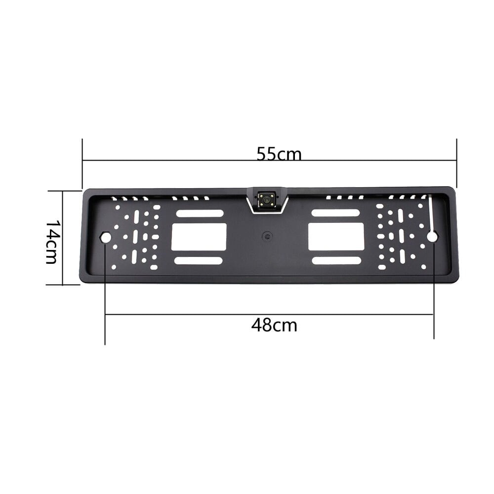 Davilon kentekenplaathouder 520 × 110 mm achteruitrijcamera