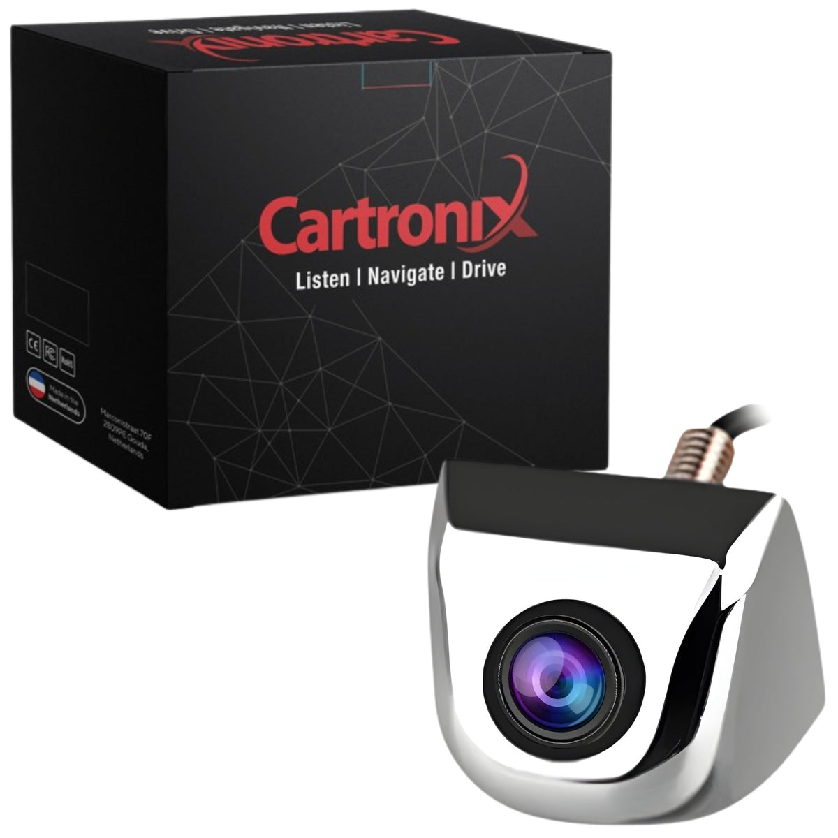 Cartronix RV-365 PRO compacte oem-look opbouwcamera achteruitrijcamera