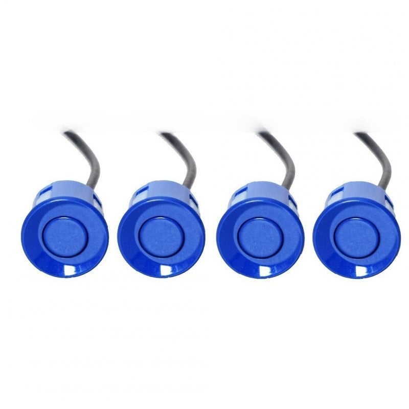 Cartronix parkeersensoren set 4 sensoren met geluid en display diverse kleuren