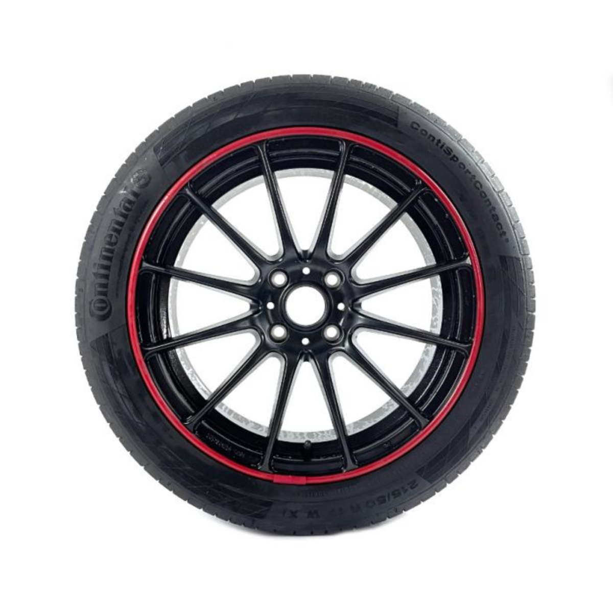 Alloygator Velgbescherming | Donker rood | Stoeprand bescherming | Exclusive (12-24'' inch)