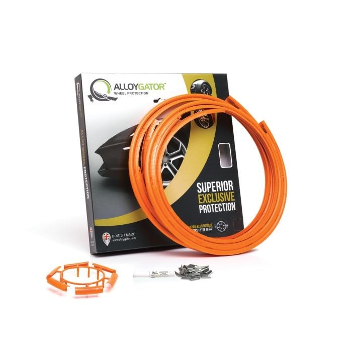 Alloygator Velgbescherming | Oranje| Stoeprand bescherming | Exclusive (12-24'' inch)-3