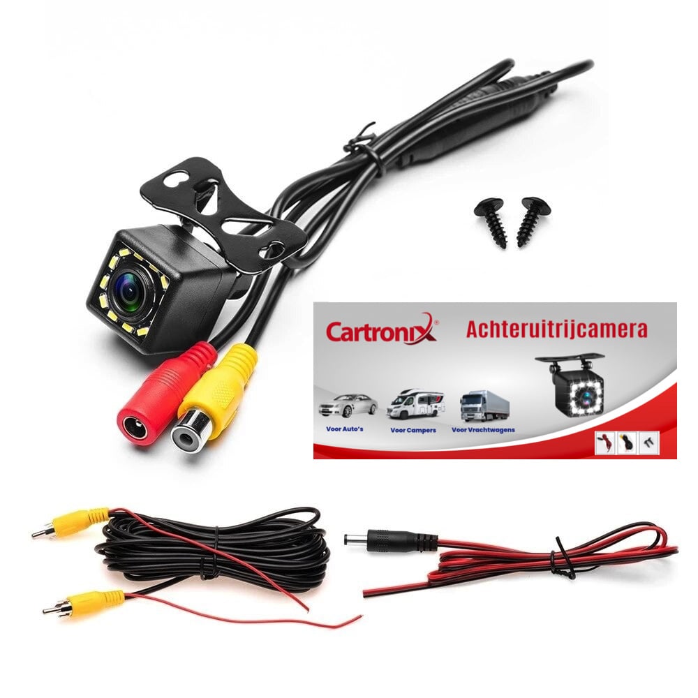 Cartronix RV-320 universele opbouwcamera achteruitrijcamera