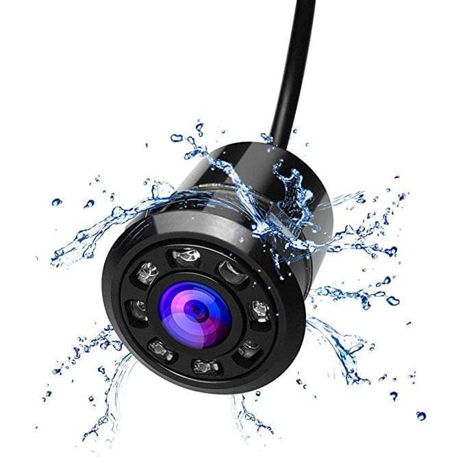 Cartronix RV-340 boorgat-/inbouwcamera achteruitrijcamera