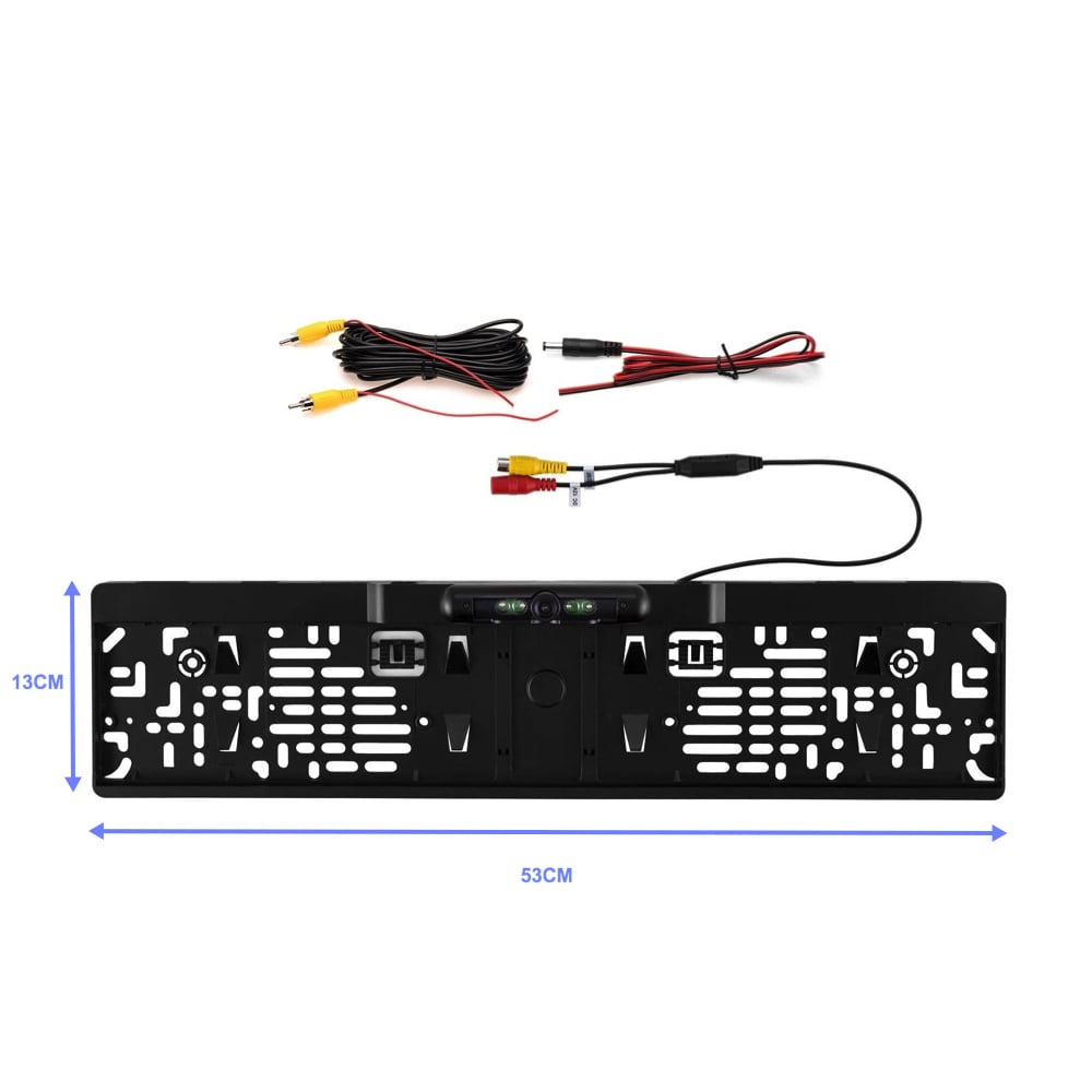 Cartronix RV-420 kentekenplaathouder 520 × 110 mm achteruitrijcamera